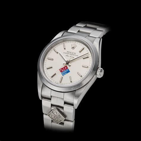 2016 dominos rolex|Rolex air king ref 14000.